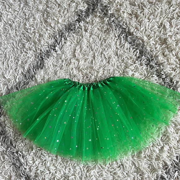 Green Tutu Skirt Star Gurl Size Small - Picture 6 of 11